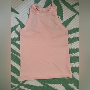 athleta renew ribbed racerback tank top